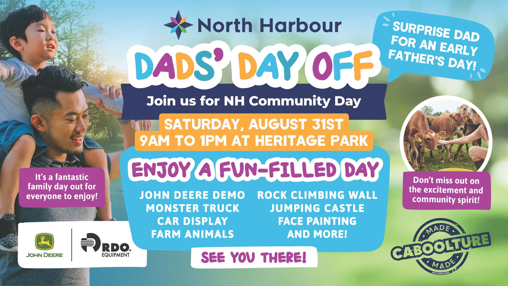 Dad's Day Off Event at North Harbour